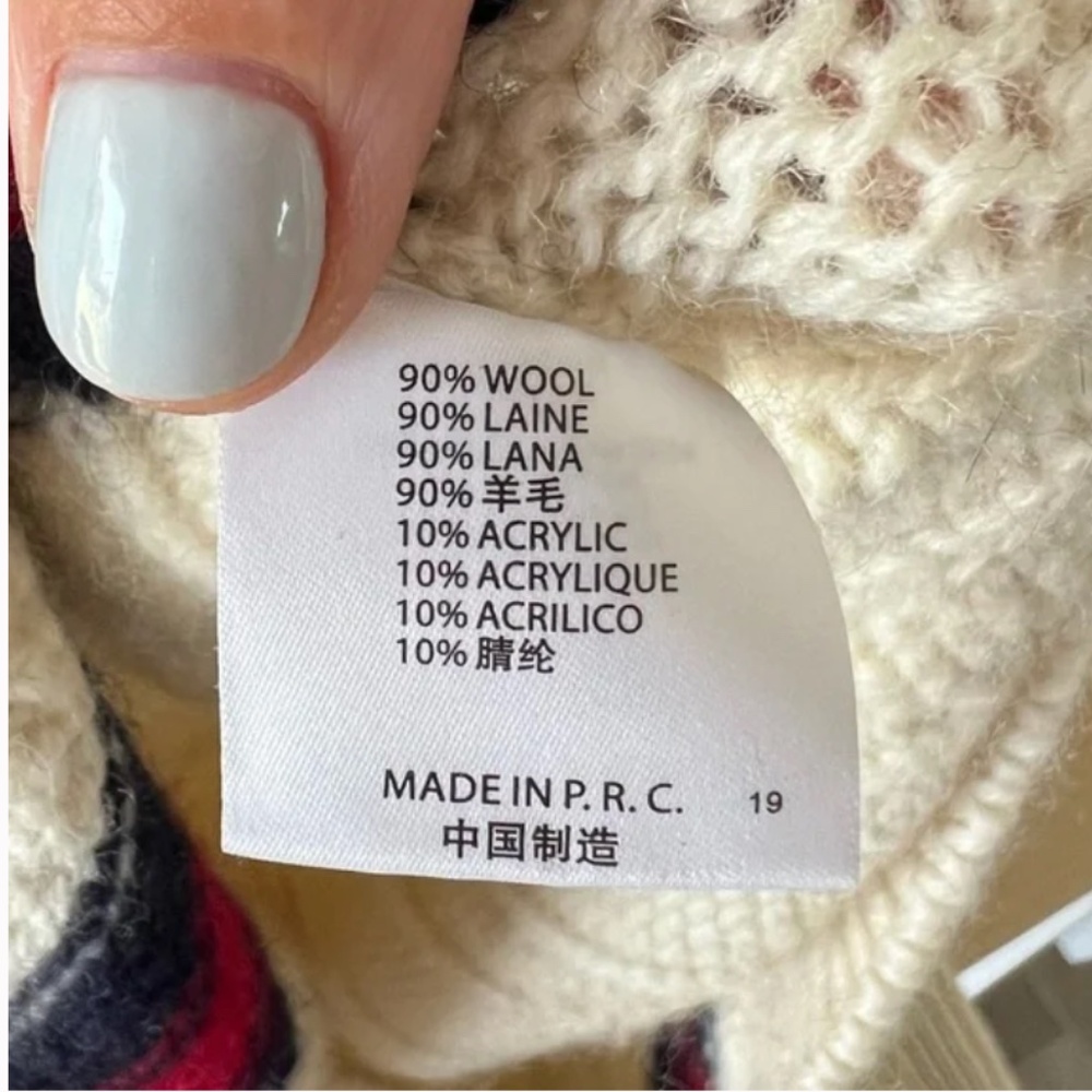 Brandy Melville Wool Nikki Striped Sweater - Picture 7 of 8